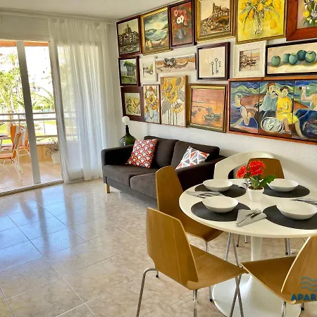 Apartbeach Sol Pins Frente Playa Y Parking La Pineda