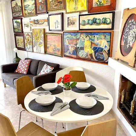 Apartbeach Sol Pins Frente Playa Y Parking Apartment La Pineda